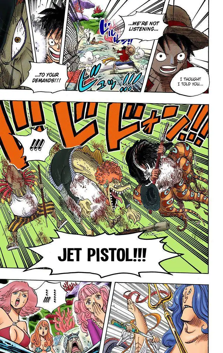 One Piece - Digital Colored Comics Chapter 609 13